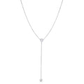 Roberto Coin White Gold Diamond Dangle Necklace