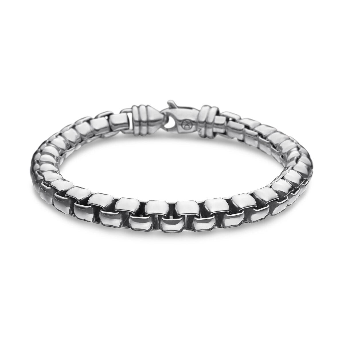 David Yurman Sterling Silver Box Chain Bracelet