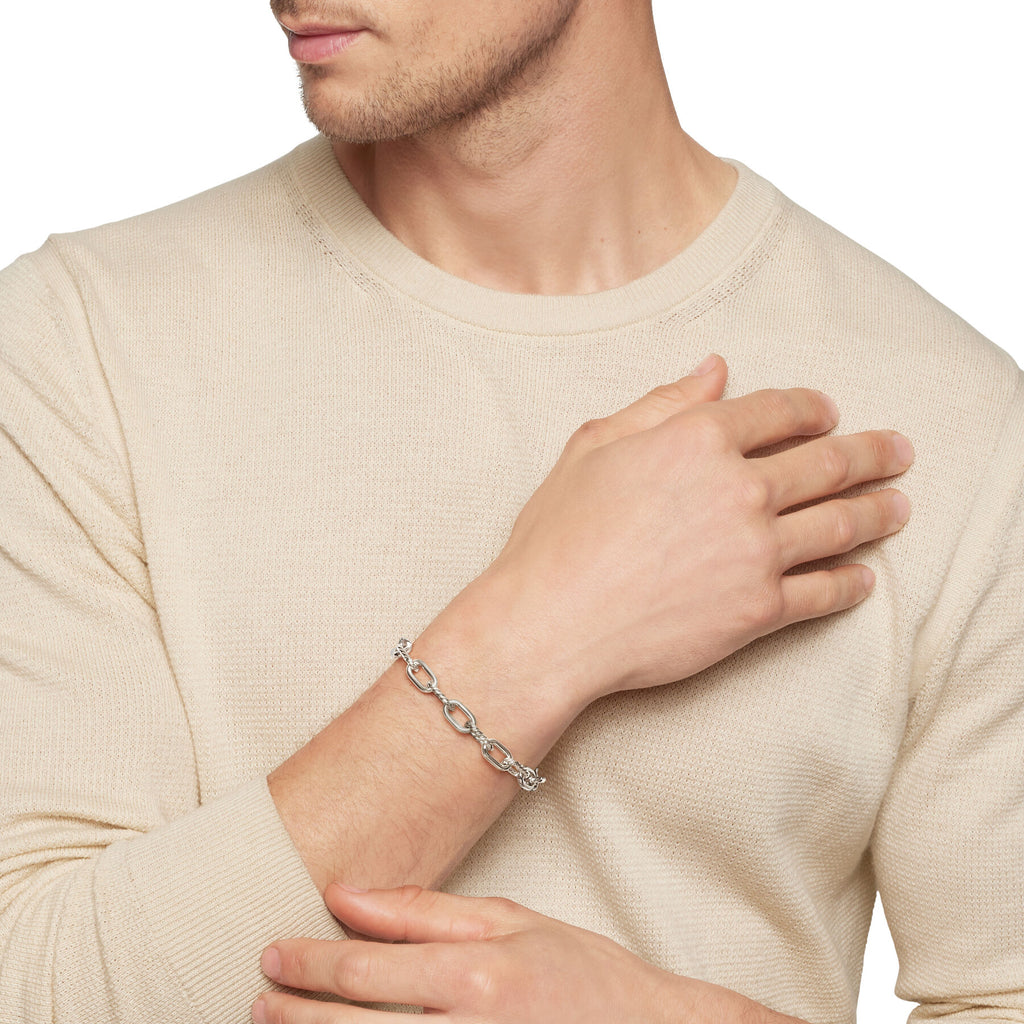 David Yurman Sterling Silver Madison Link Bracelet