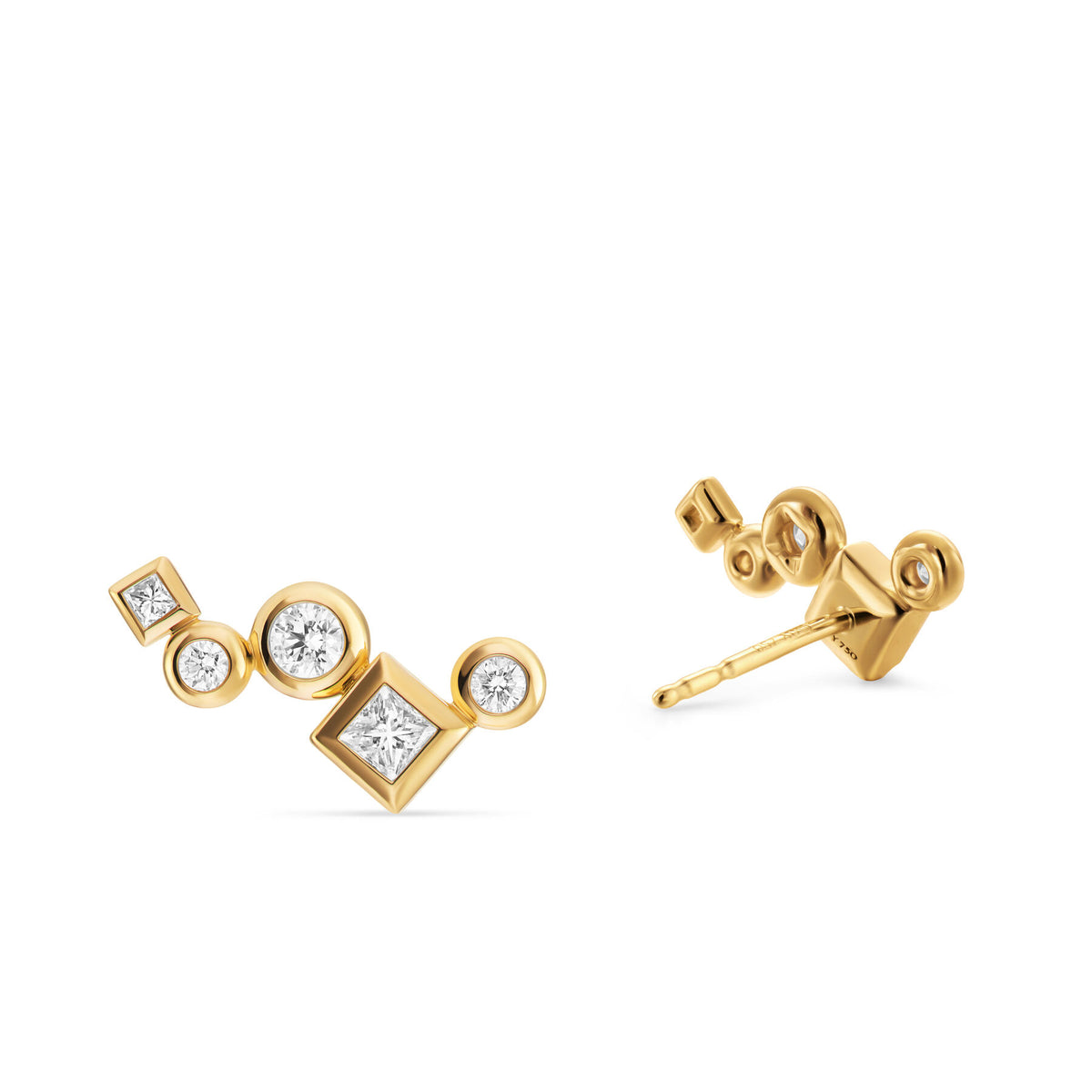 David Yurman Modern Renaissance Diamond Earrings