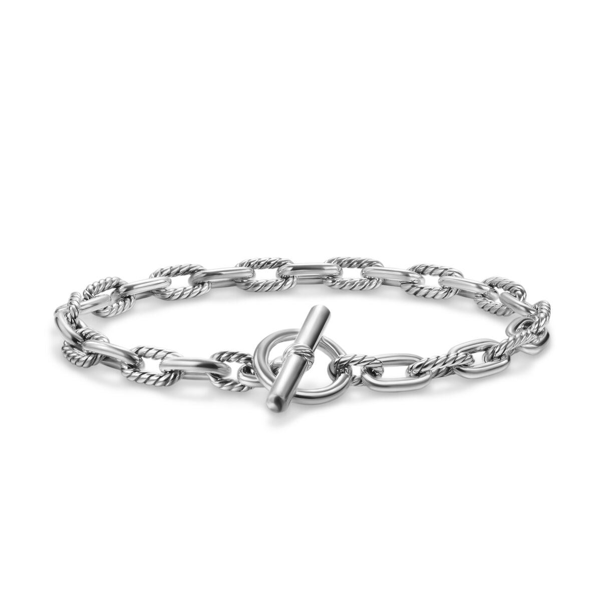David Yurman Sterling Silver Madison Bracelet with Toggle