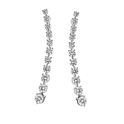 Earrings in 18k Gold with Diamonds - Simon G. Jewelry