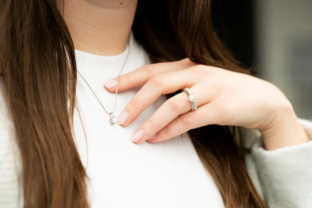 Woman Wearing Essential Jewelry