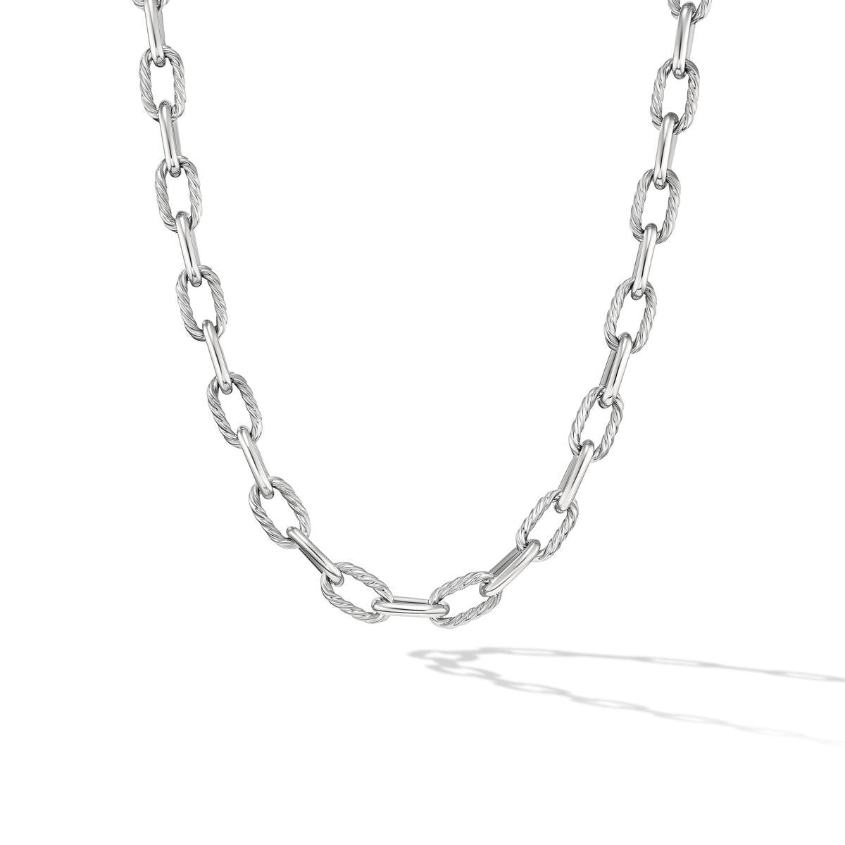 David Yurman Sterling Silver Madison Link Necklace