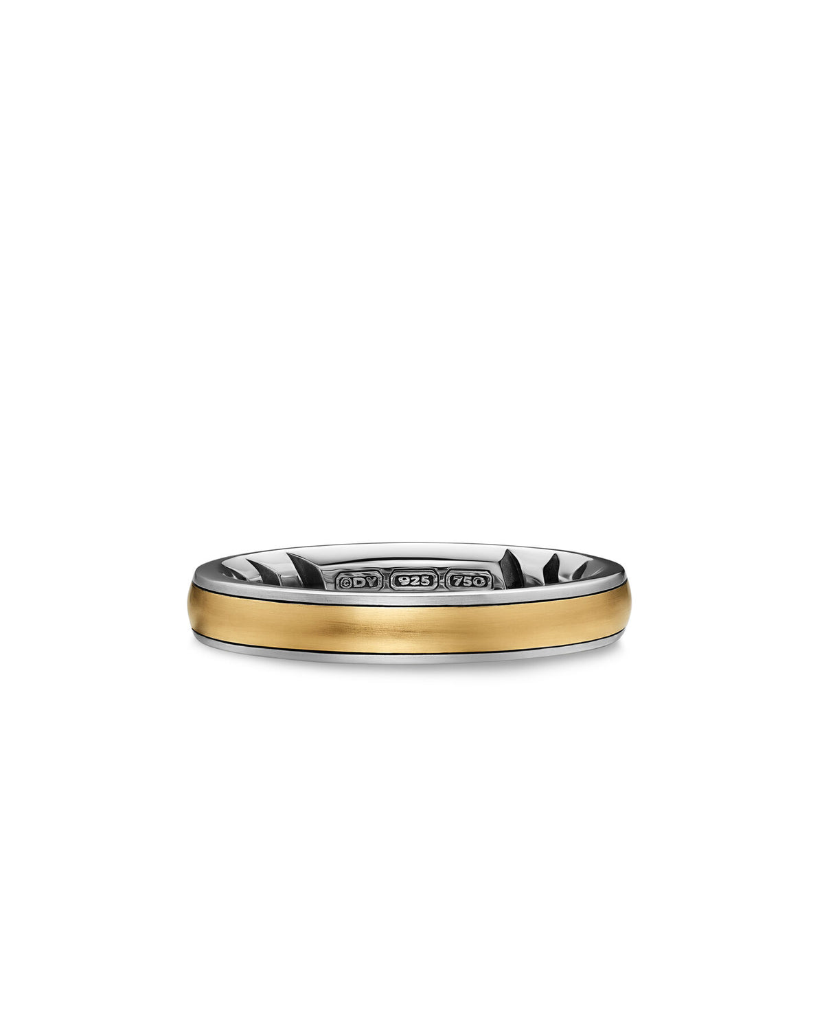 David Yurman Streamline Two Tone Band Ring