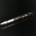William Henry Crushed Wood Acrylic Barrel and Stainless Steel Pen