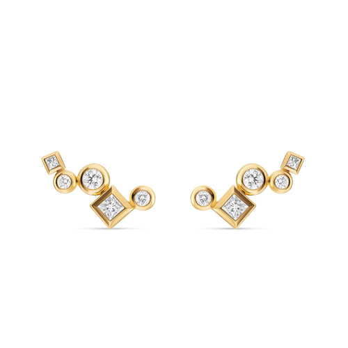 David Yurman Modern Renaissance Diamond Earrings