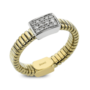 Fashion Ring In 18k Gold With Diamonds - Simon G. Jewelry