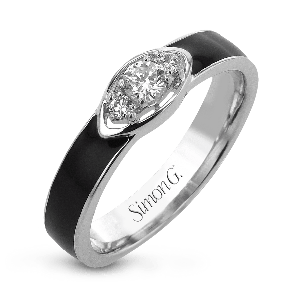 Fashion Ring In 18k Gold With Diamonds - Simon G. Jewelry