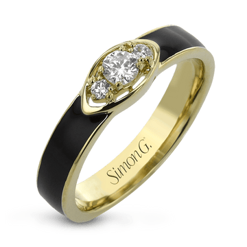 Fashion Ring In 18k Gold With Diamonds - Simon G. Jewelry