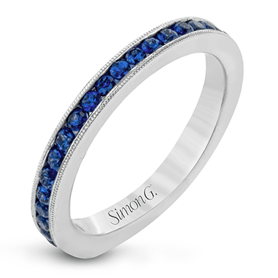 Fashion Ring in 18k Gold with Sapphires - Simon G. Jewelry