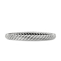 David Yurman Sterling Silver Sculpted Cable Bracelet