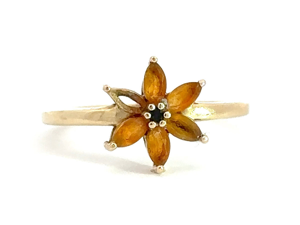 Beloved Heirloom flower ring