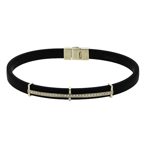 Men's Bracelet In 14k Gold With Diamonds - Simon G. Jewelry