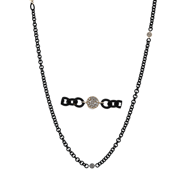 Men's Necklace in 14k Gold with Diamonds - Simon G. Jewelry