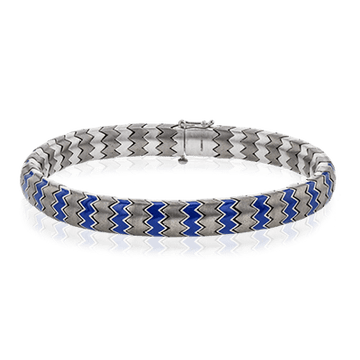 Men's Titanium Bracelet In 14k Gold - Simon G. Jewelry