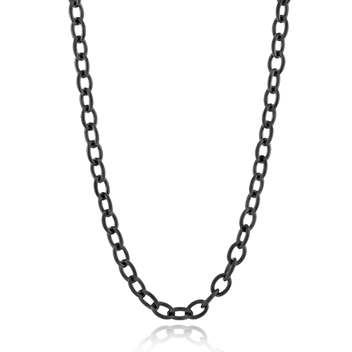 Men's Titanium Chain Link Necklace - Simon G. Jewelry