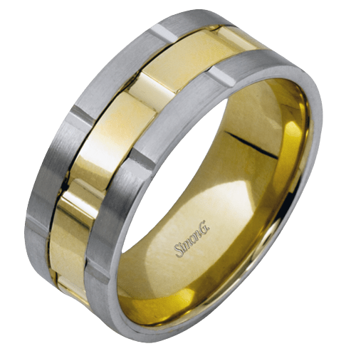 Men's Wedding Band In 14k Or 18k Gold - Simon G. Jewelry