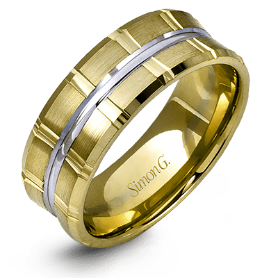 Men's Wedding Band In 14k Or 18k Gold - Simon G. Jewelry