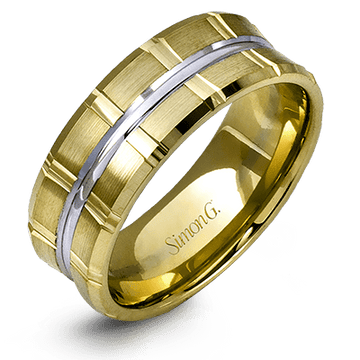 Men's Wedding Band In 14k Or 18k Gold - Simon G. Jewelry