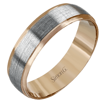 Men's Wedding Band In 14k Or 18k Gold - Simon G. Jewelry