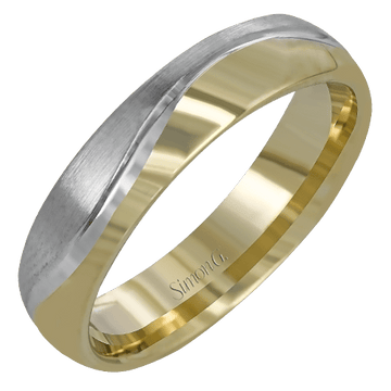 Men's Wedding Band In 14k Or 18k Gold - Simon G. Jewelry