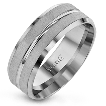 Men's Wedding Band In 14k Or 18k Gold - Simon G. Jewelry