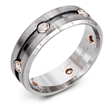 Men's Wedding Band In 14k Or 18k Gold - Simon G. Jewelry