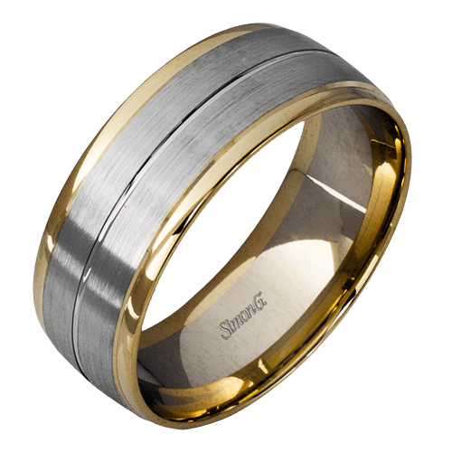 Men's Wedding Band Ring In 14k Or 18k Gold - Simon G. Jewelry