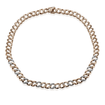 Necklace in 18k Gold with Diamonds - Simon G. Jewelry