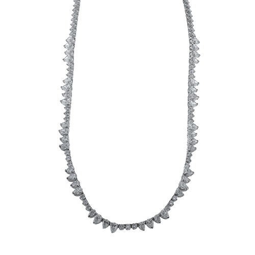 Necklace in 18k Gold with Diamonds - Simon G. Jewelry