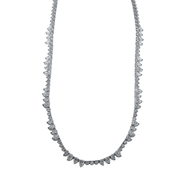 Necklace in 18k Gold with Diamonds - Simon G. Jewelry