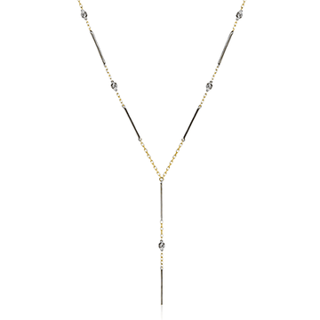 Necklace in 18k Gold with Diamonds - Simon G. Jewelry