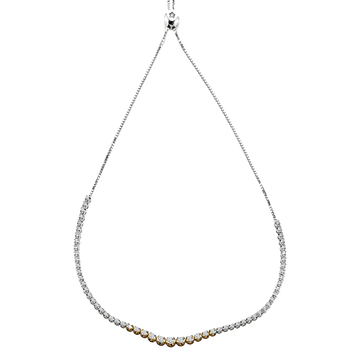 Necklace in 18k Gold with Diamonds - Simon G. Jewelry