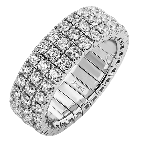 Right Hand Ring in 18k Gold with Diamonds - Simon G. Jewelry