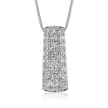 Simon - set Pendant Necklace in 18k Gold with Diamonds - Simon G. Jewelry