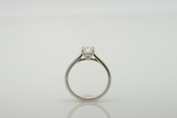 Maurer Star II Diamond Engagement Ring with 0.90ct Center Diamond