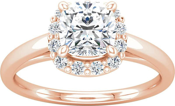 Dimaond Halo Engagement Ring