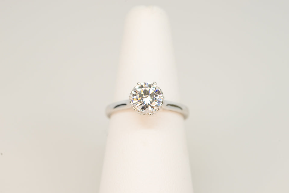 Verragio solitaire hot sale engagement rings