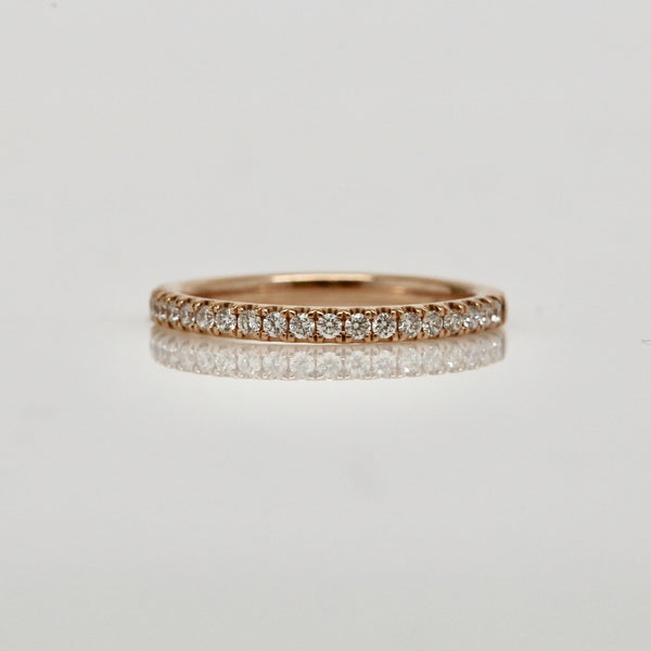 14 Karat Prong Set Diamond Ring