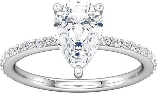 Diamond Shared Prong Ring