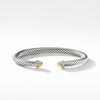 Cable Classics Collection® Bracelet with Diamonds and 18K Gold