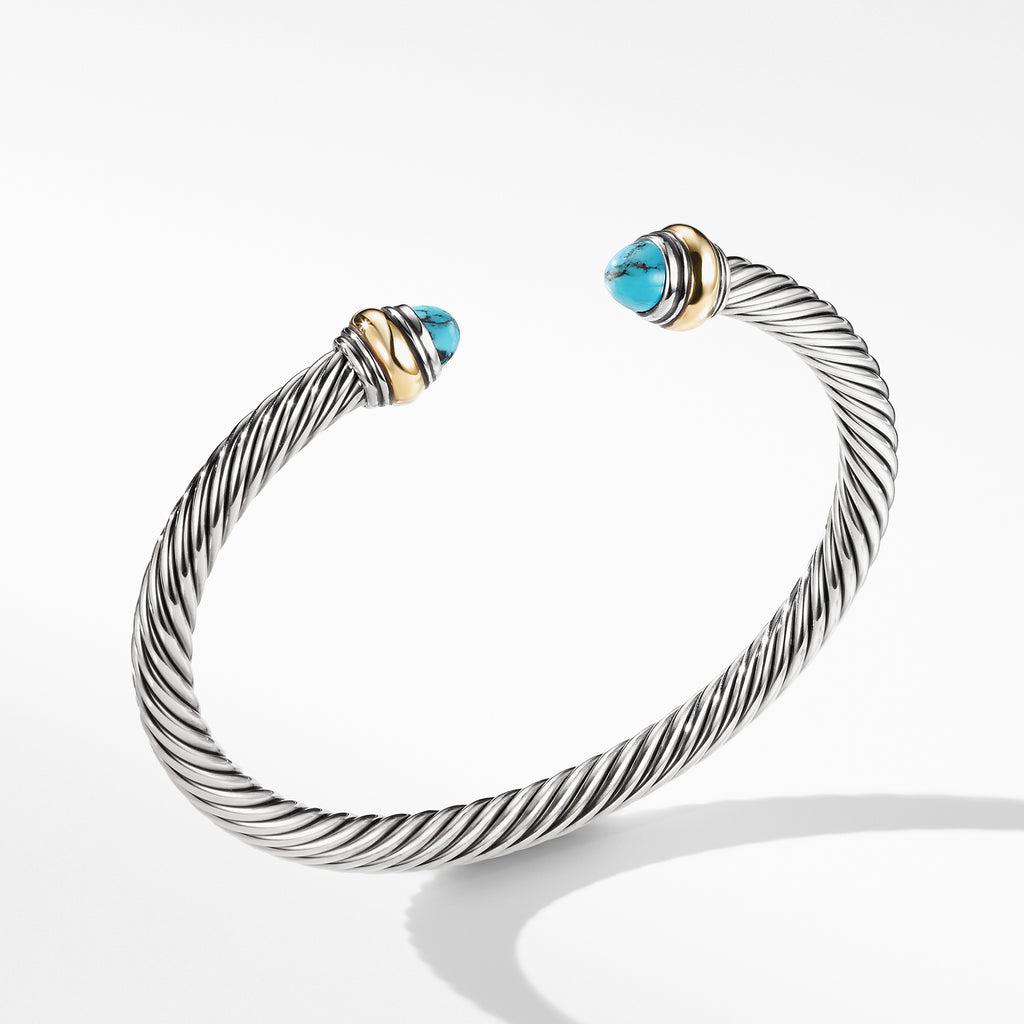 Bracelet with Turquoise and 14K Gold