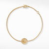Cable Collectibles Moon and Stars Bracelet with Diamonds and Yellow Sapphires in 18K Gold