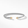 Cable Classic Bracelet with Citrine and 18K Yellow Gold