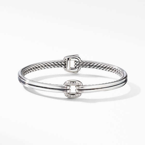 Thoroughbred® Center Link Bracelet with Diamonds