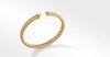 Cablespira® Oval Bracelet in 18K Yellow Gold