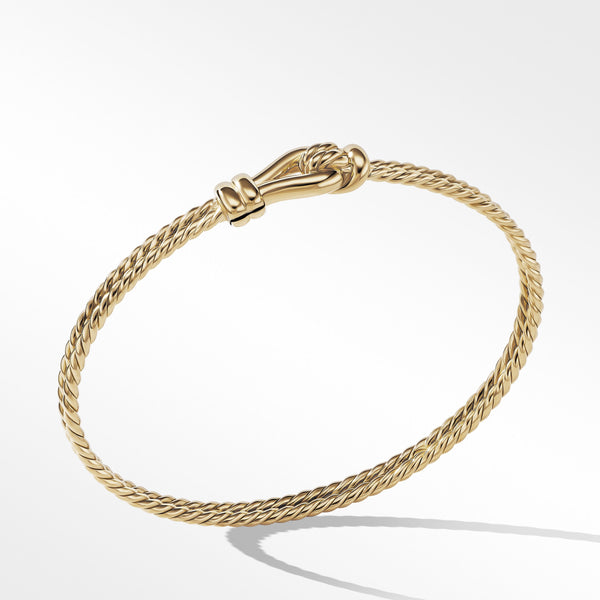 Thoroughbred Loop Bracelet in 18K Yellow Gold