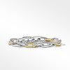 DY Madison® Chain Bracelet in Sterling Silver with 18K Yellow Gold
