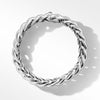 Sculpted Cable Bracelet in Sterling Silver